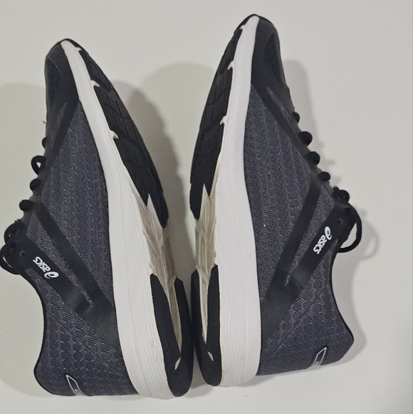 Asics Women's Amplica Black Gray Running Shoes Size 7 1/2 - Picture 11 of 13